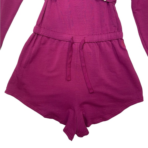 Free People FP Movement Love Spell Romper One-Piece Long Sleeve Size Small NEW - Picture 9 of 15